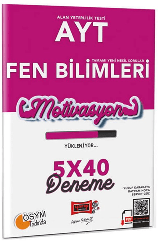 Yargı Yayınları AYT Fen Bilimleri 5x40 Deneme