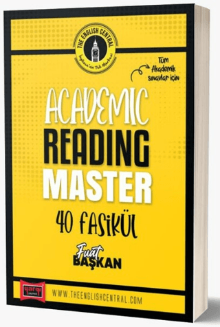 Yargı Yayınları Tüm Akademik İngilizce Sınavları İçin Academic Reading Master 40 Fasikül