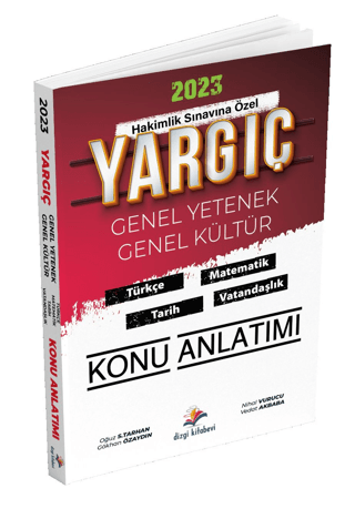 Yargıç Hakimlik Genel Yetenek Genel Kültür Konu Anlatımı