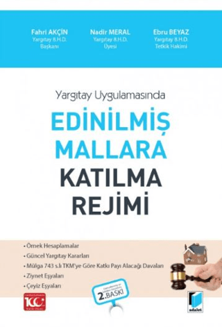 Yargıtay Uygulamasında - Edinilmiş Mallara Katılma Rejimi (Ciltli)