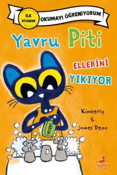 Yavru Piti Ellerini Yıkıyor - Okumayı Öğreniyorum