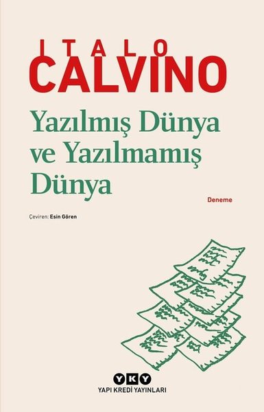 Yazılmış Dünya ve Yazılmamış Dünya Italo Calvino
