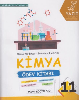 Yazıt 11. Sınıf Kimya Ödev Kitabı