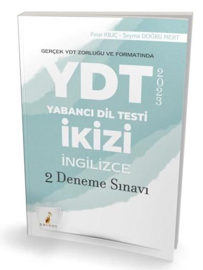 2023 YDT İkizi İngilizce 2 Deneme Sınavı Pınar Kılıç
