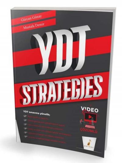 YDT Strategies Video Çözümlü Soru Bankası Gürcan Günay