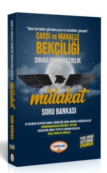 Yediiklim Yayınevi Çarşı Ve Mahalle Bekçiliği Sınavlarına Hazırlık Mül