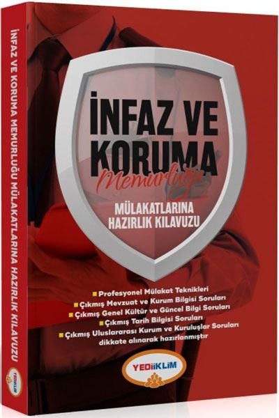 Yediiklim Yayınevi İnfaz Ve Koruma Memurluğu Mülakatlarına Hazırlık Kı