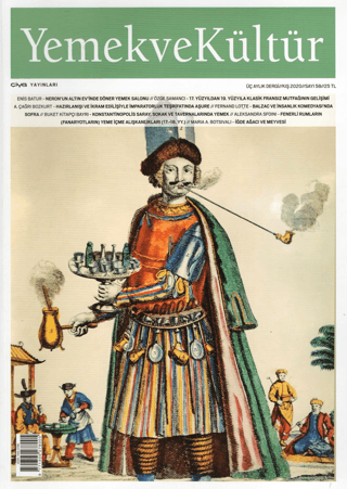 Yemek ve Kültür Üç Aylık Dergi Sayı: 58 Kış 2020