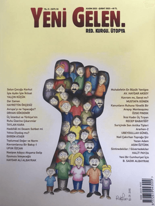 Yeni Gelen Dergisi Sayı: 46 Kasım 2022 - Şubat 2023