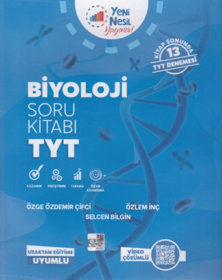 Yeni Nesil YKS TYT Biyoloji Soru Kitabı