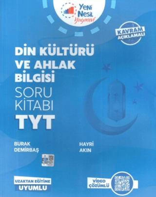 Yeni Nesil YKS TYT Din Kültürü ve Ahlak Bilgisi Soru Kitabı