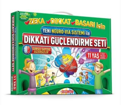 Yeni Neuro-Via Sistemi İle Dikkati Güçlendirme Seti 11 Yaş