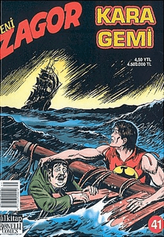 Yeni Zagor Sayı: 41 Kara Gemi Mauro Boselli