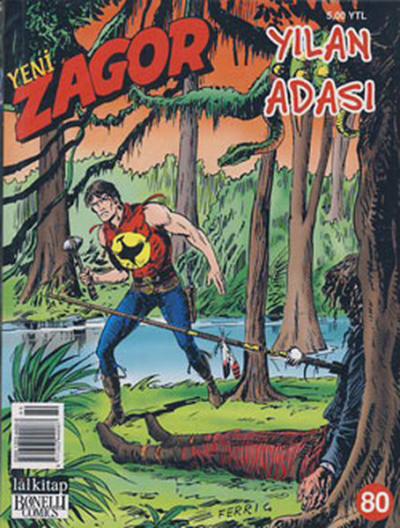 Yeni Zagor Sayı: 80 Yılan Adası Moreno Burattini