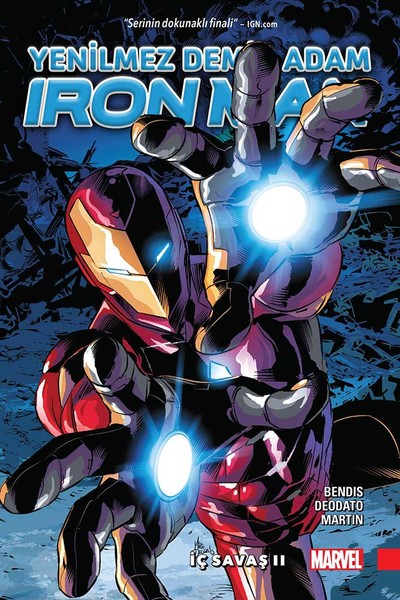 Yenilmez Demir Adam Iron Man Cilt 2 Brian Michael Bendis