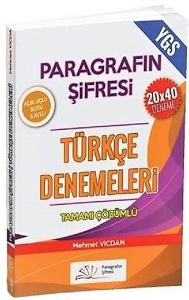 YGS Türkçe Denemeleri Tamamı Çözümlü