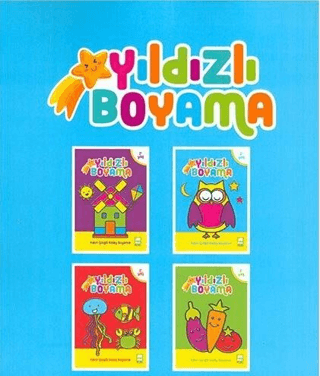 Yıldızlı Boyama (4 Kitap Takım) Kolektif