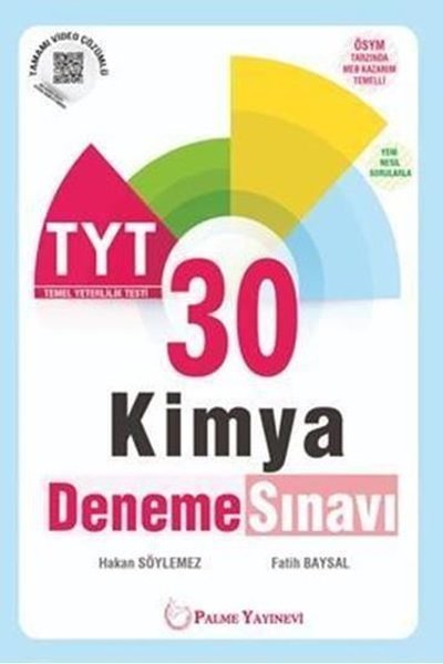 YKS TYT Kimya 30 Deneme Sınavı
