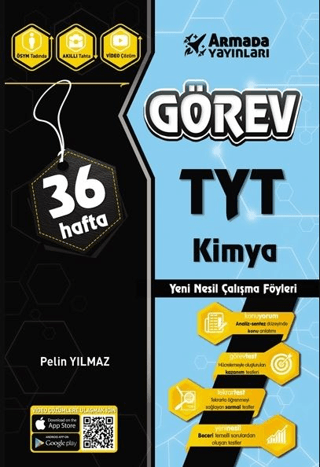 YKS TYT Kimya Yeni Nesil Çalışma Föyleri (36 Hafta)