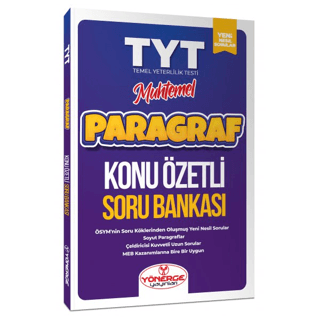 YKS TYT Muhtemel Paragraf Konu Özetli Soru Bankası