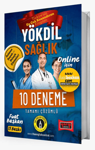 YÖKDİL Sağlık Tamamı Çözümlü 10 Deneme