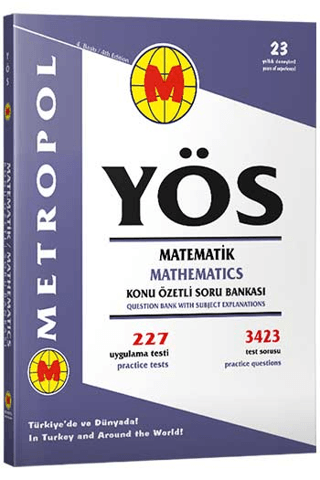 YÖS Matematik Konu Özetli Soru Bankası
