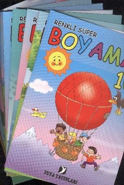 Yuva Renkli Süper Boyama Kitabı - İnce Kolektif