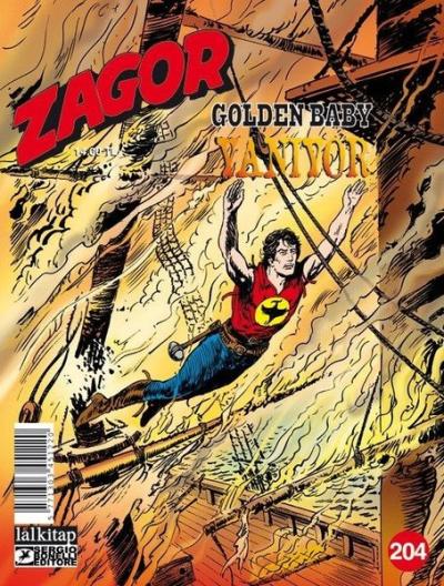 Zagor Sayı 204-Golden Baby Yanıyor